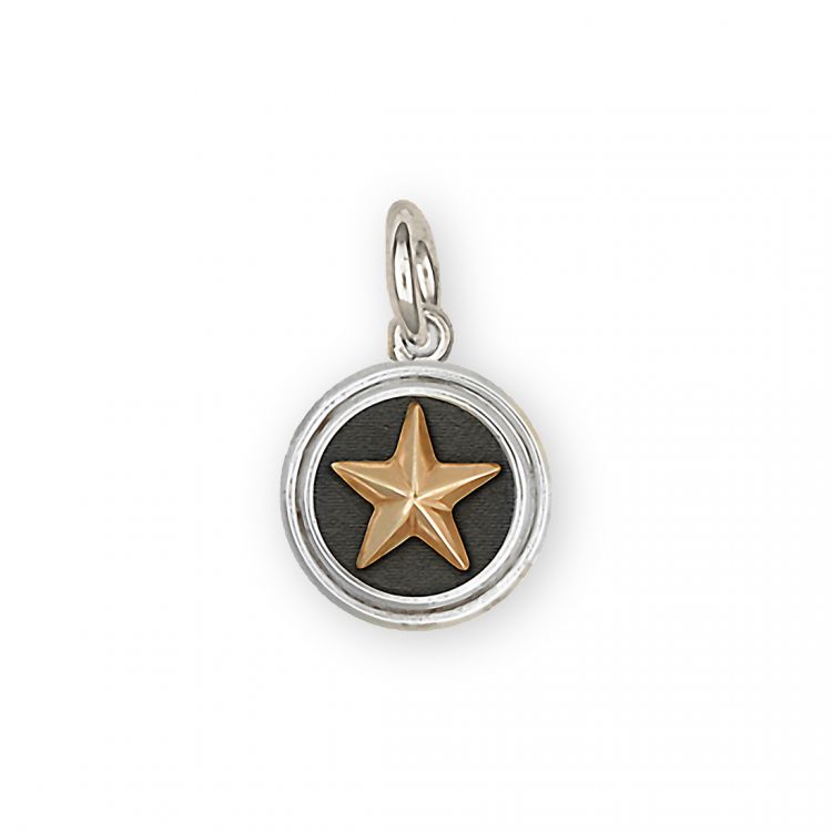 Lone Star Sterling Silver Charm