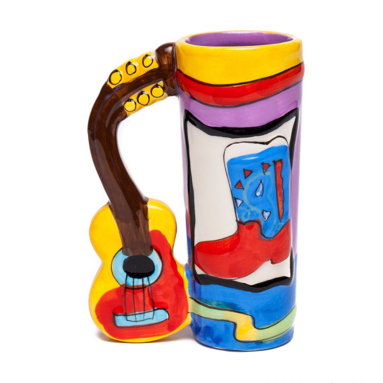 Austin Guitar Ceramic Shot Glass