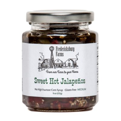 Fredericksburg Farms Sweet Hot Jalapeños