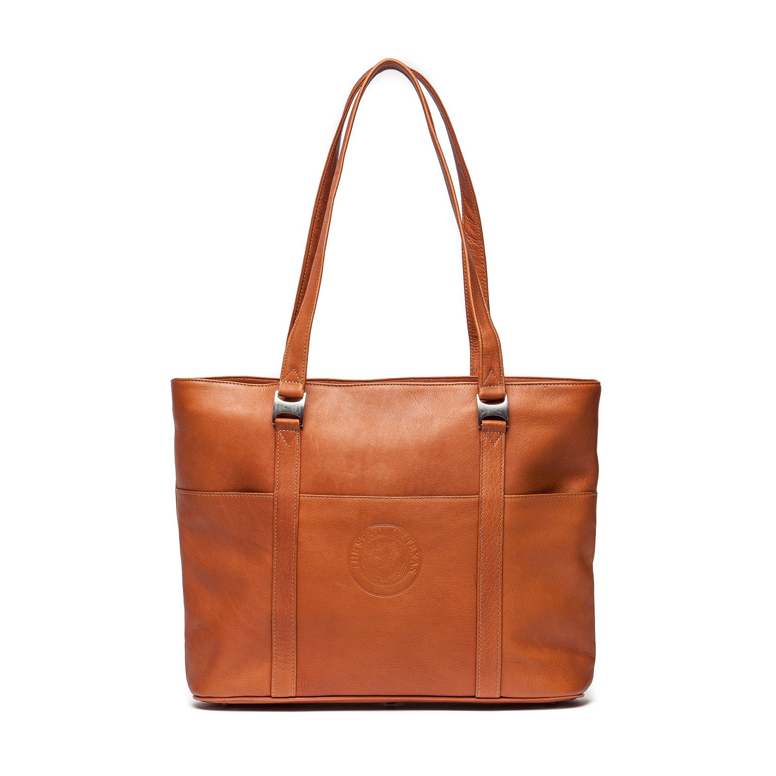 Computer tote shop bag leather