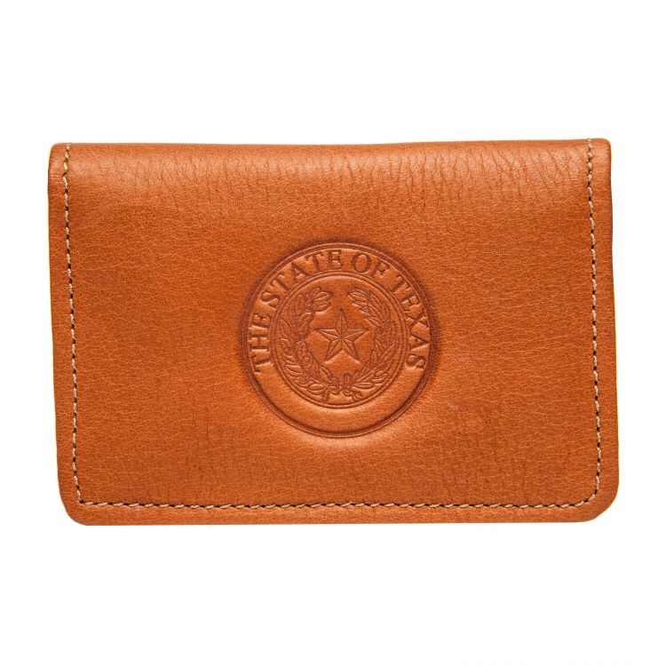 The Jefferson Personalized Fine Leather Card Holder Wallet