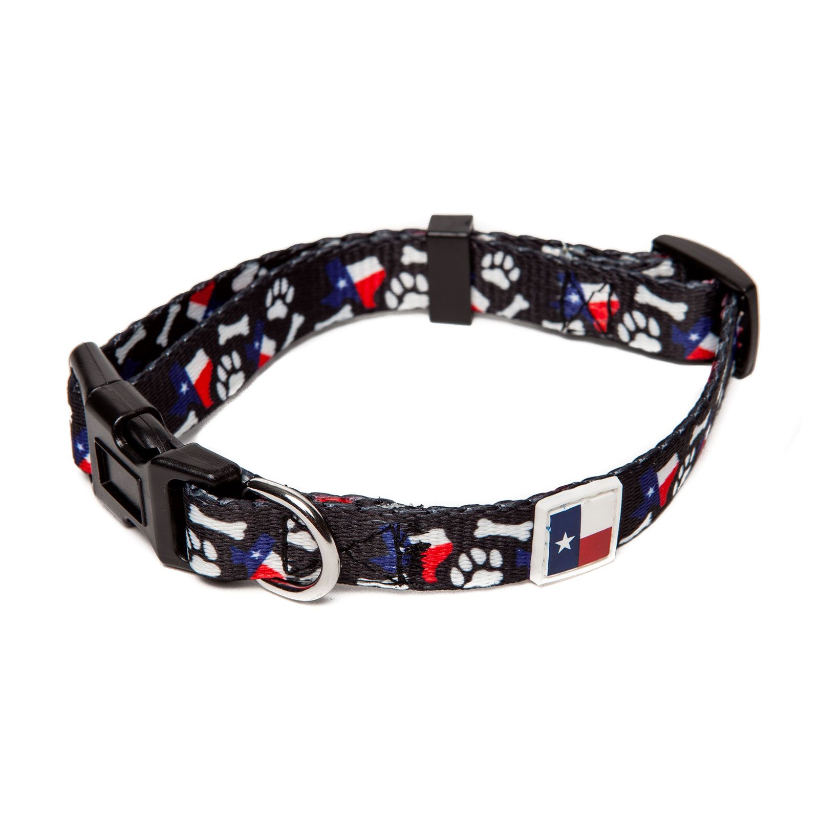 dog collar with bones