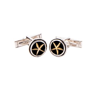 Lone Star Sterling Silver Cuff Links