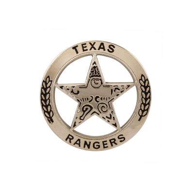 Texas Ranger Silver-Tone Lapel Pin