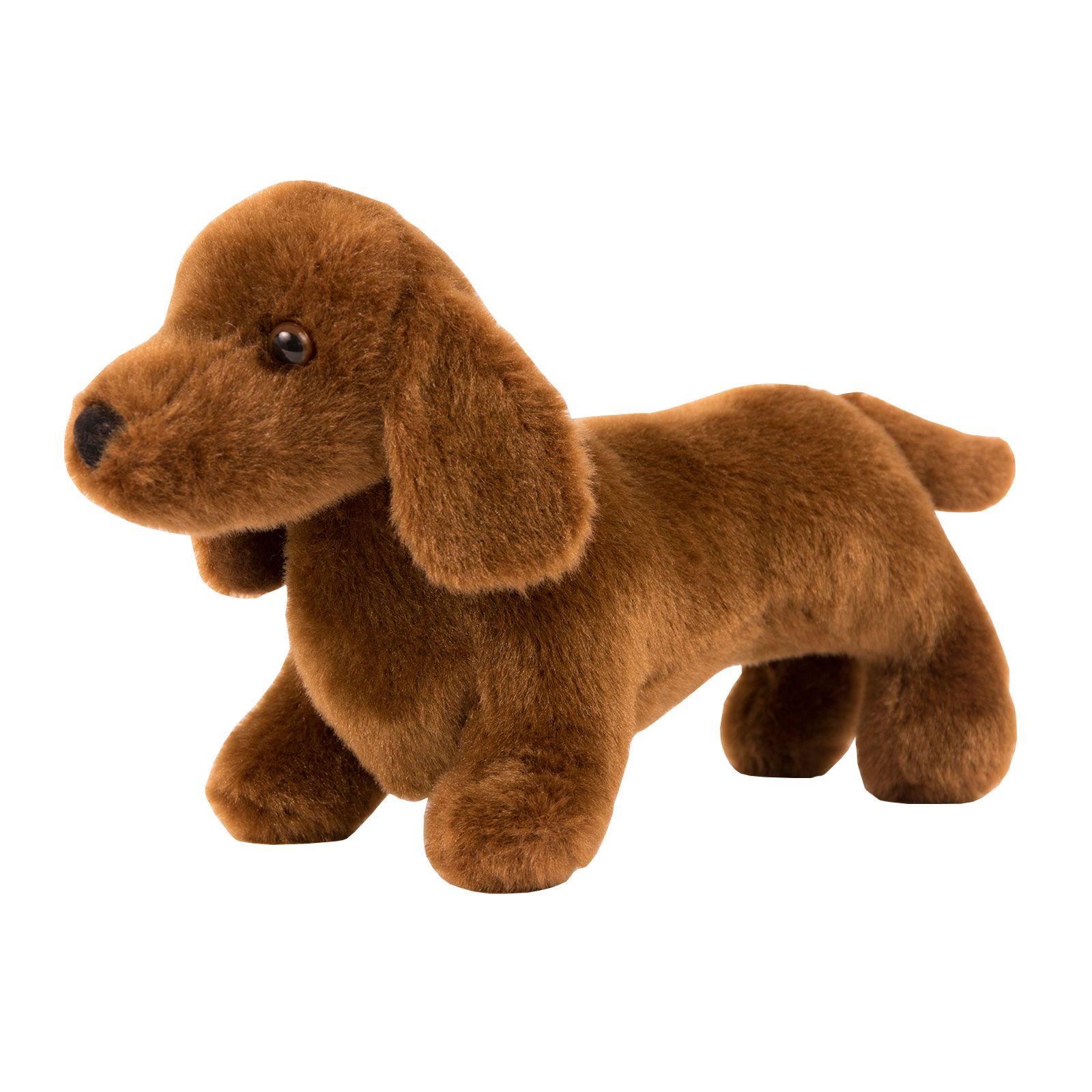 A stuffed animal dog top