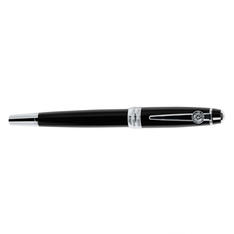 Cross At0456s7ms Black Lacquer Bailey Medium Point Fountain Pen for sale online 