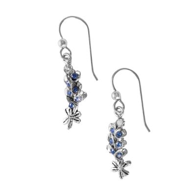 Bluebonnet Sterling Silver Earrings