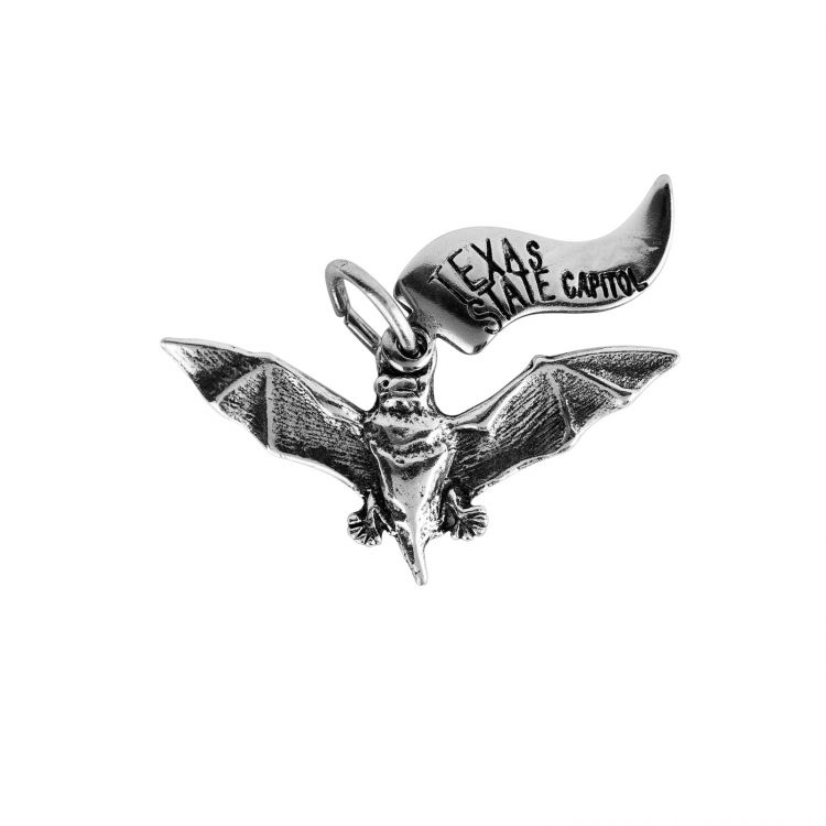 Bat Sterling Silver Charm