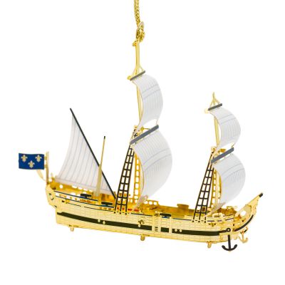 Bullock Museum La Belle Ornament