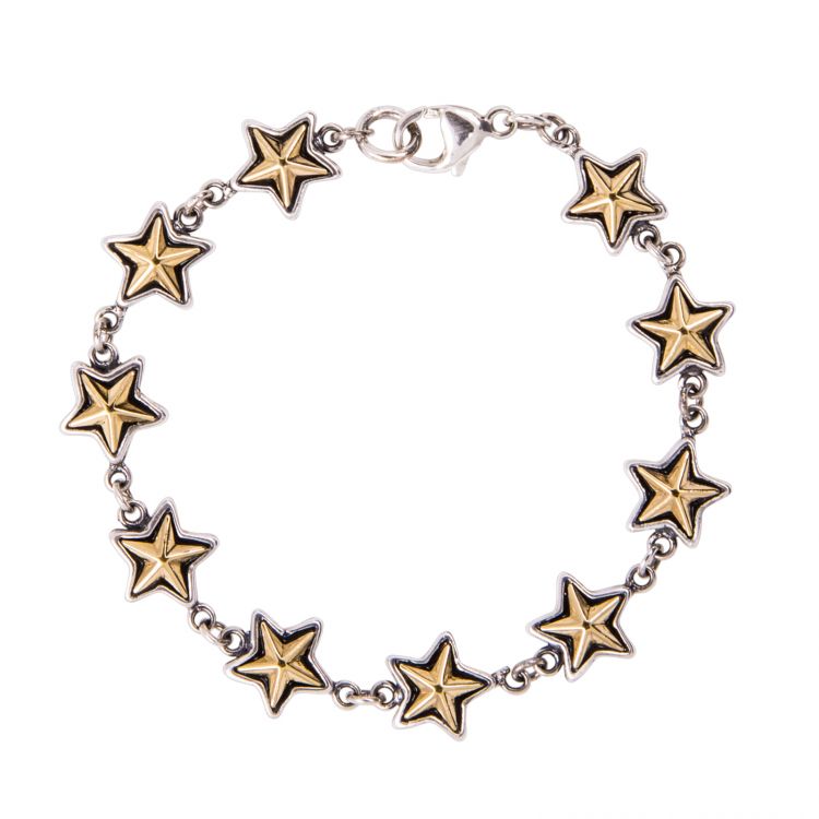 Texas Star Sterling Silver Bracelet