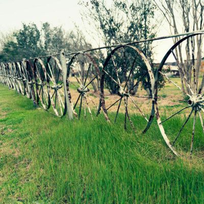 Carol Highsmith Wagon Wheel Fence, Fayette County