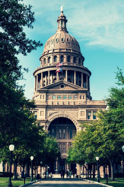 Carol Highsmith The Texas Capitol, main entrance