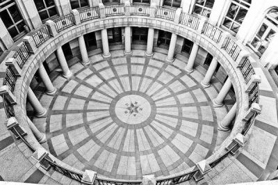 Carol Highsmith Texas Capitol Extension Open-Air Rotunda