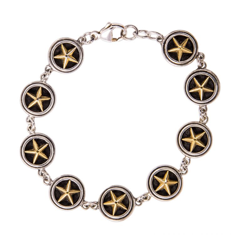 Lone Star Sterling Silver Bracelet