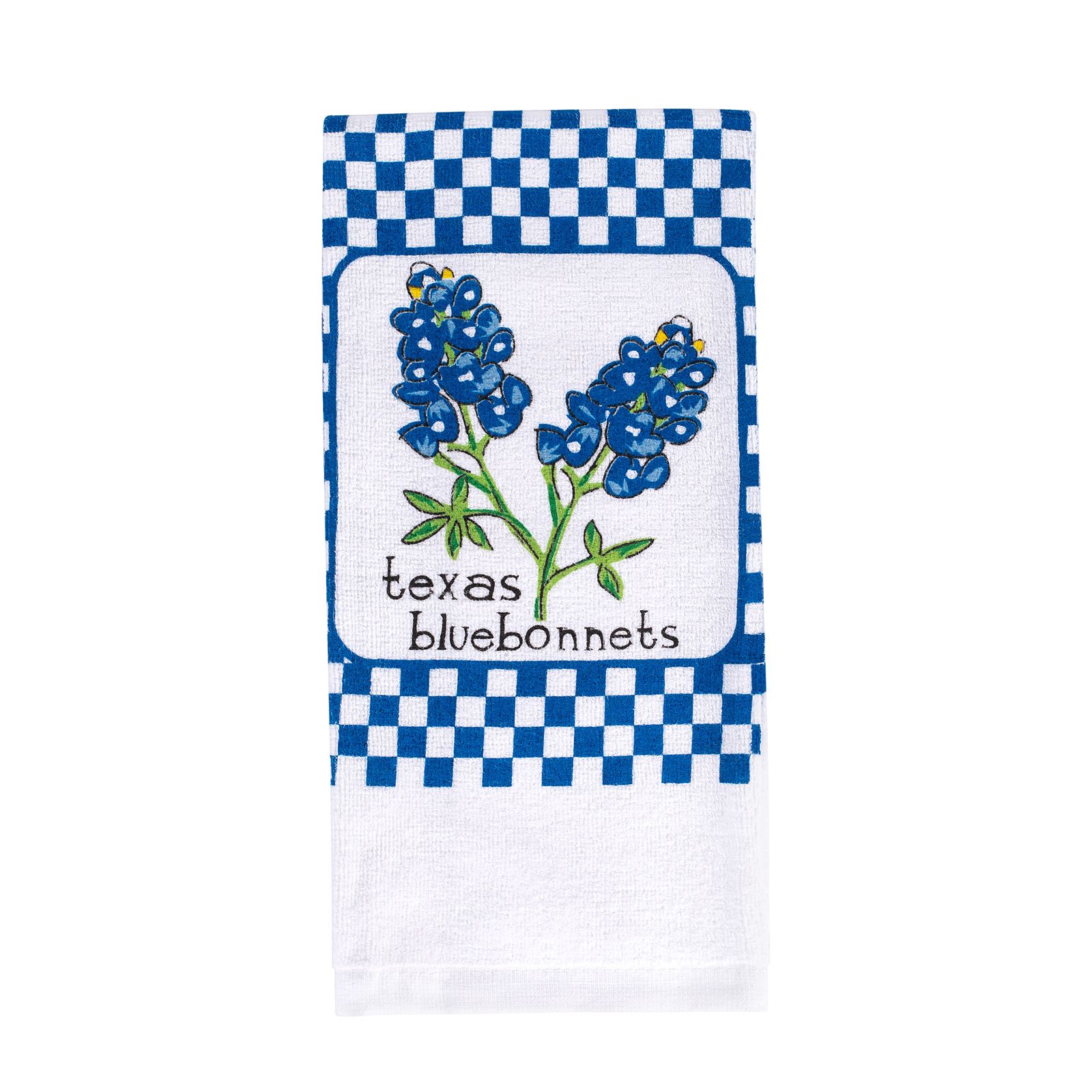 Texas Bluebonnet Kitchen Towel Texas Capitol Gift Shop