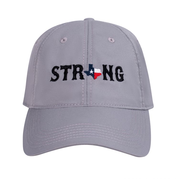 Texas Strong Cool Fit Cap - Gray