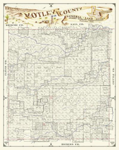 Curtis Hale and CE Chambers Motley County, 1966