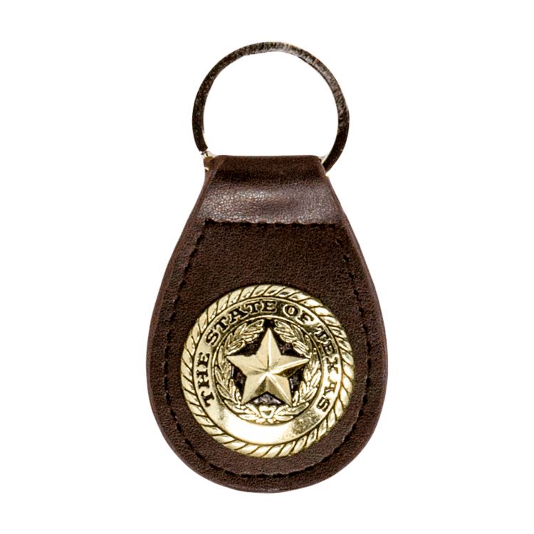 Texas Circle Keychain & Bag Charm