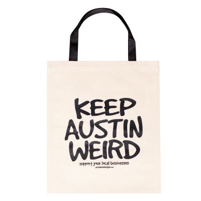 Keep Austin Weird Canvas Tote