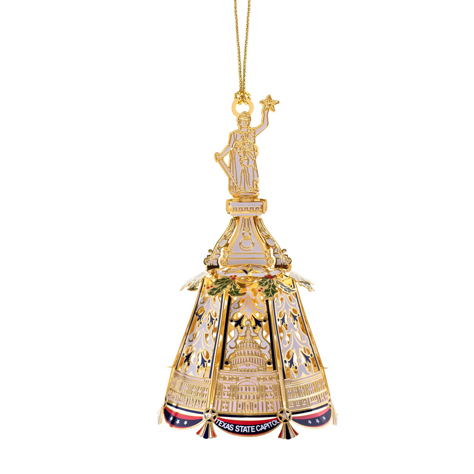Goddess of Liberty Lighted Ornament