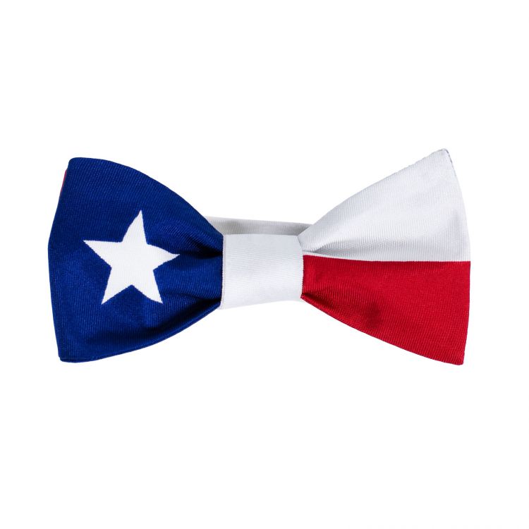 Texas State Flag Silk Bow Tie