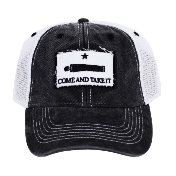 Gonzales Flag Patch Trucker Hat - Black