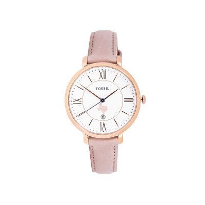 Fossil Texas Rose Gold-Tone Watch