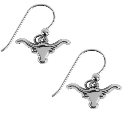 Longhorn Sterling Silver Dangle Earrings
