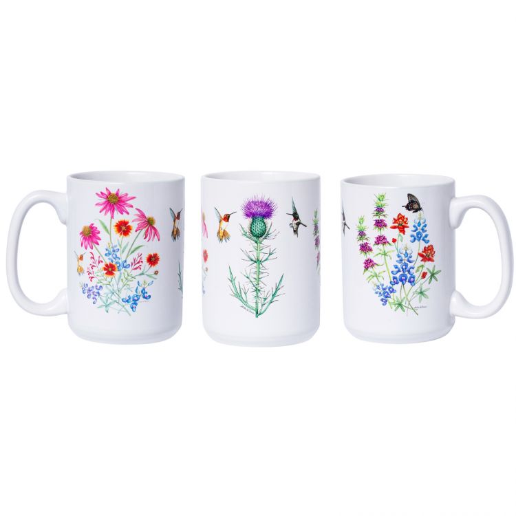 Aletha St. Romain Wildflower Ceramic Mug