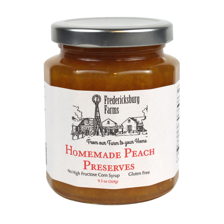 Fredericksburg Farms Homemade Peach Preserves