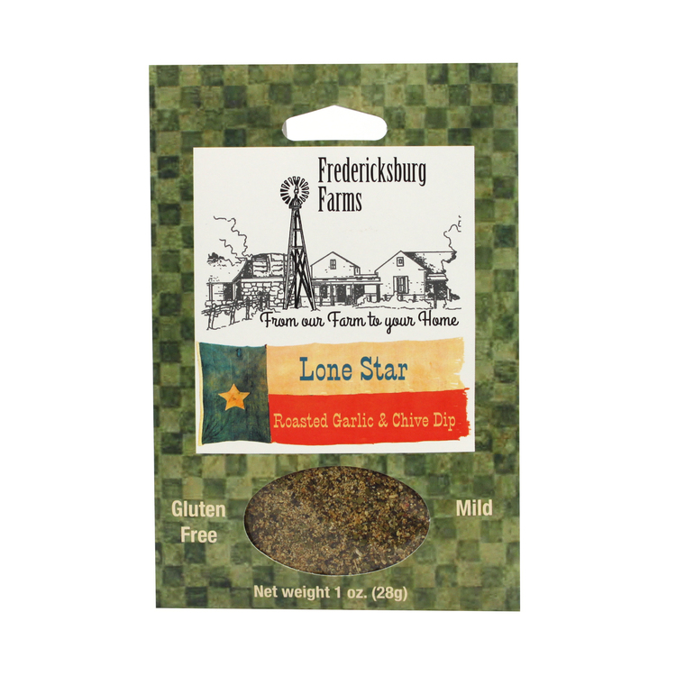 Fredericksburg Farms Lone Star Roasted Garlic and Chive Dip