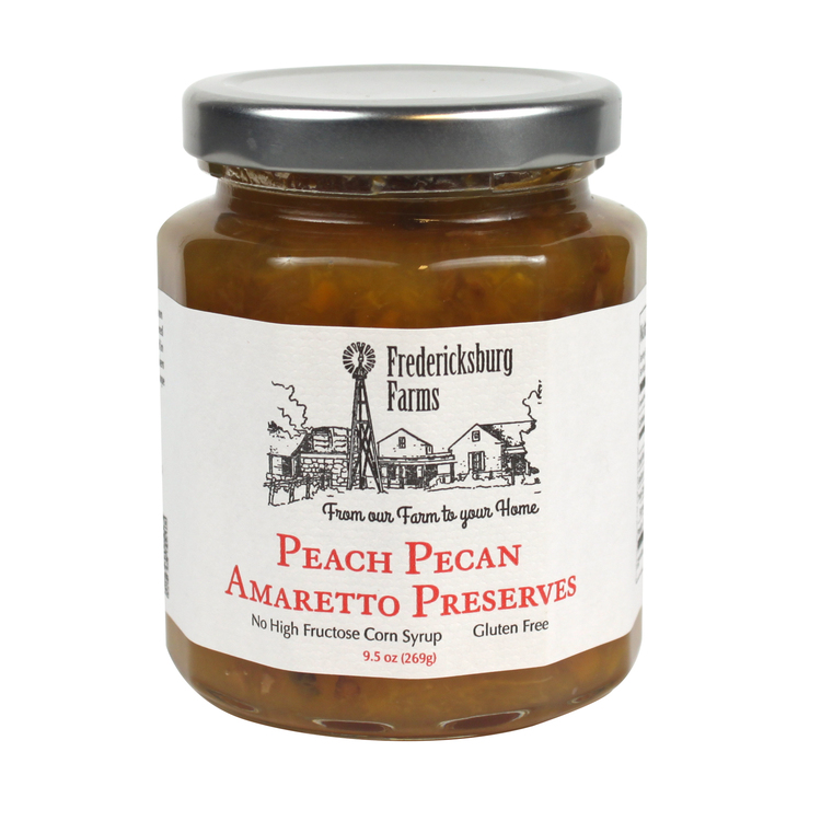 Fredericksburg Farms Peach Pecan Amaretto Preserves