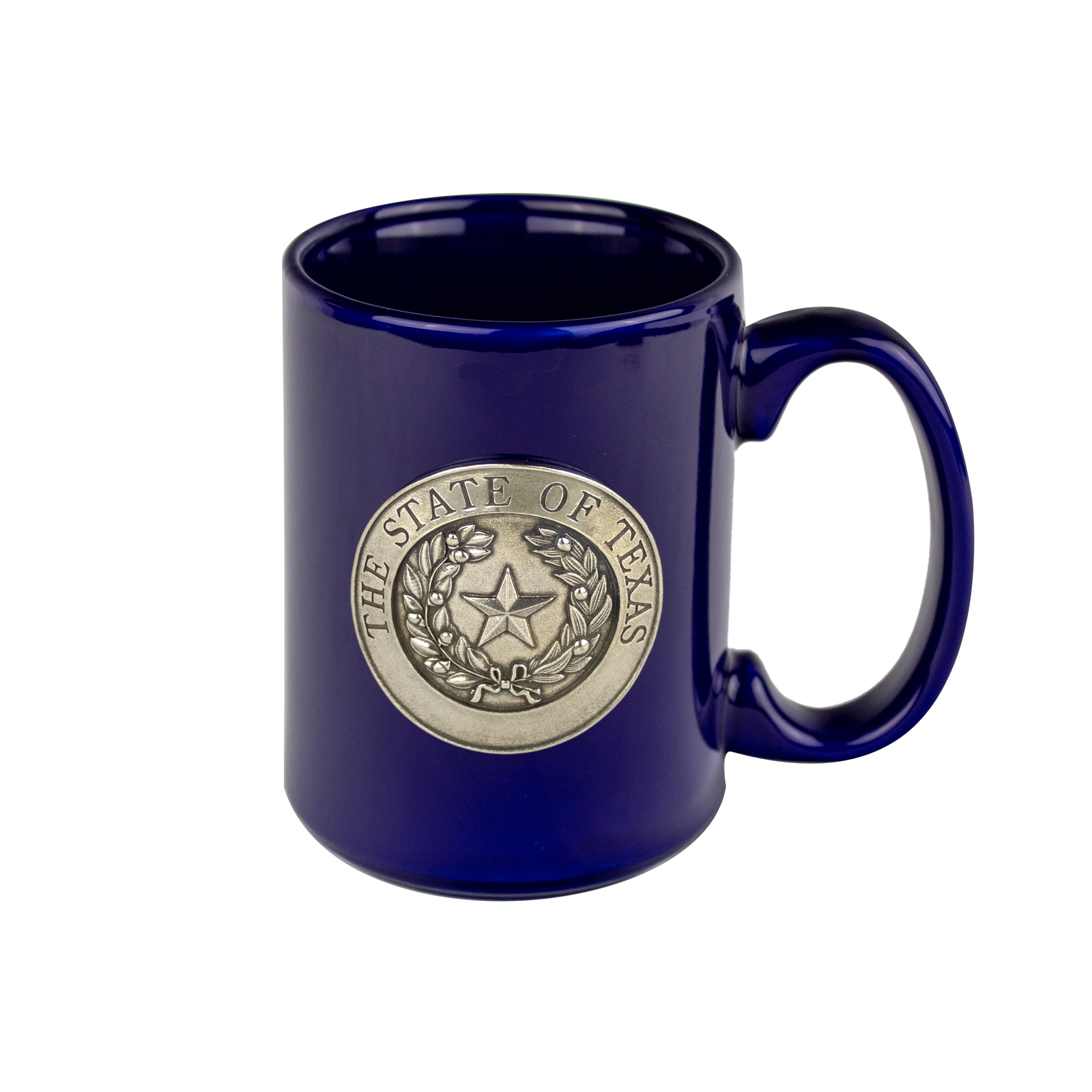 Texas State Seal Ceramic Mug - Blue
