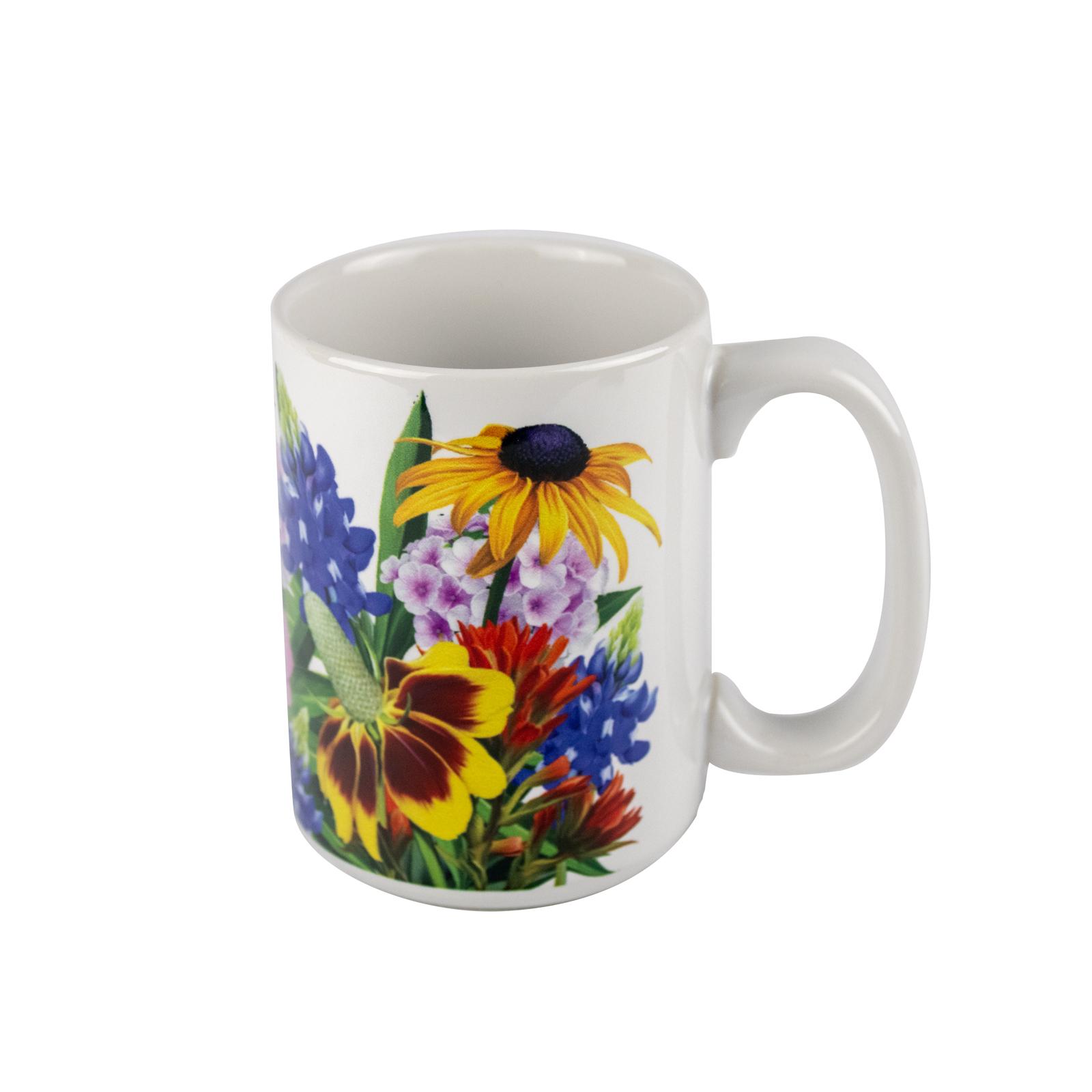 Texas Wildflowers Ceramic Mug