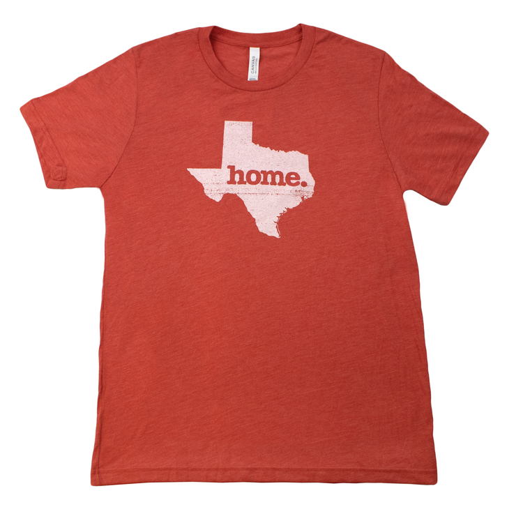 Texas Home Adult T-Shirt - Red