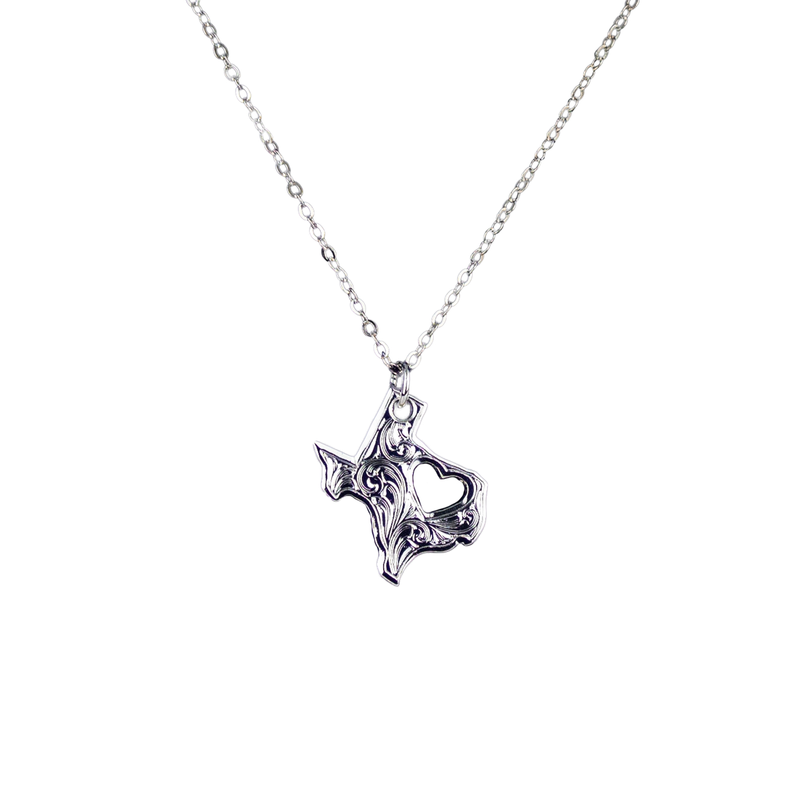 My Heart Belongs In Texas Necklace Texas Capitol Gift Shop
