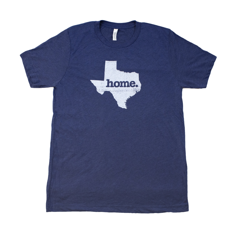 Texas Home Adult T-Shirt - Blue