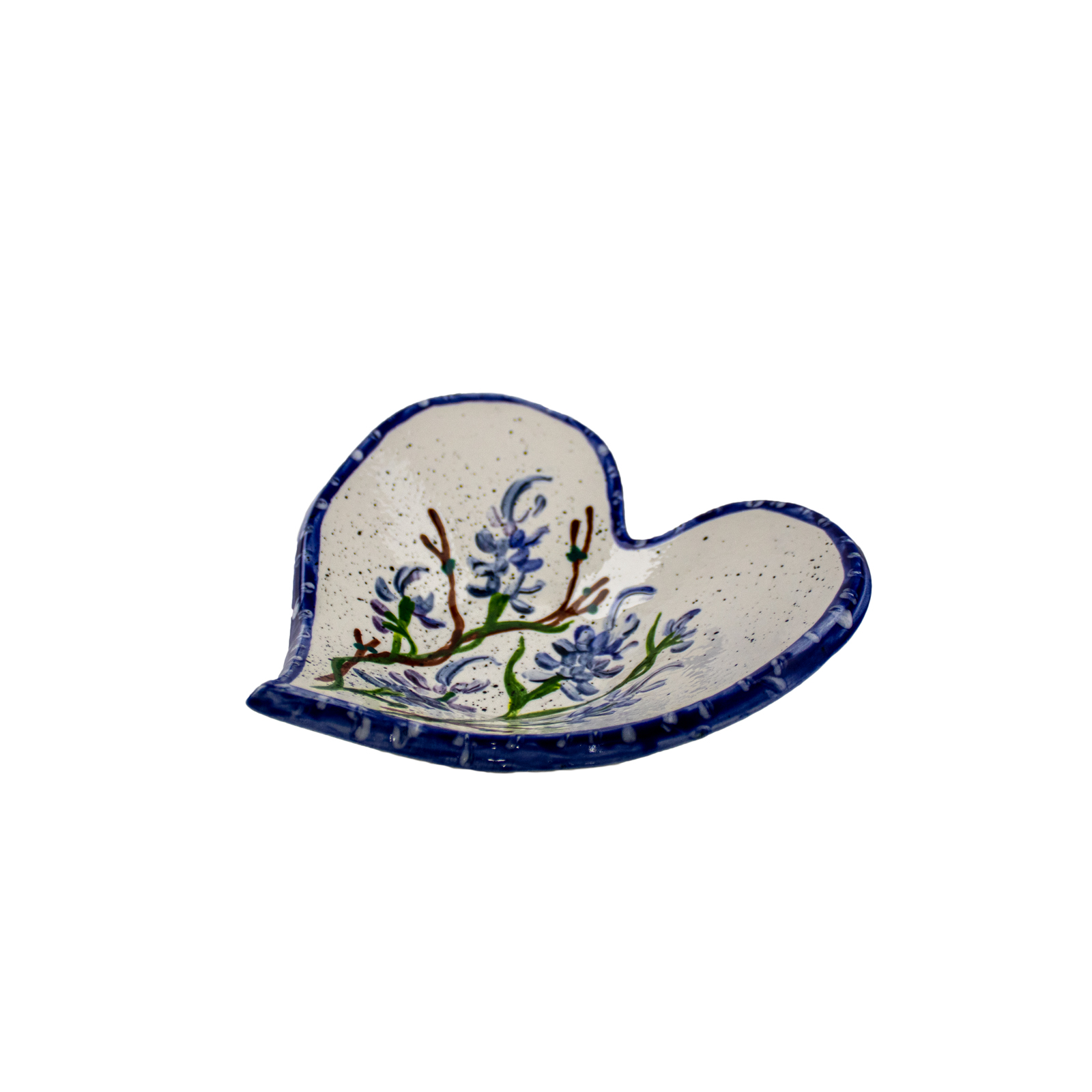 HandPainted Ceramic Heart Dish