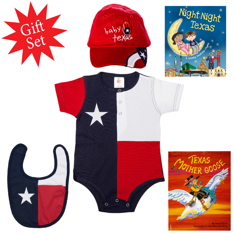 Texas Baby Gift Set