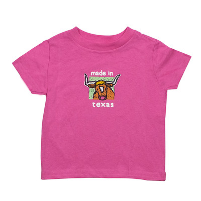 Made in Texas Longhorn Toddler T-Shirt