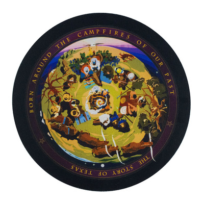 Bullock Museum Terrazzo Floor  Mousepad