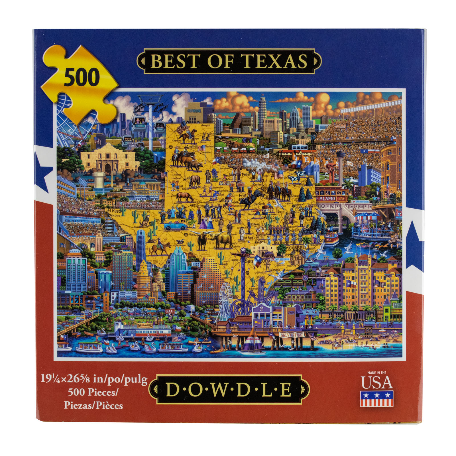 Best of Texas 500 Piece Puzzle