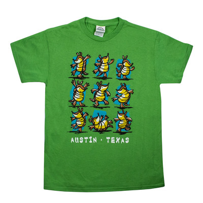 Dancing Armadillos Glow-in-the-Dark Youth T-Shirt
