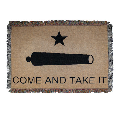 Gonzales Flag Cotton Jacquard Throw