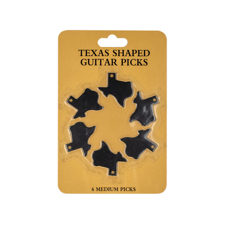 Texas Shaped Guitar Picks