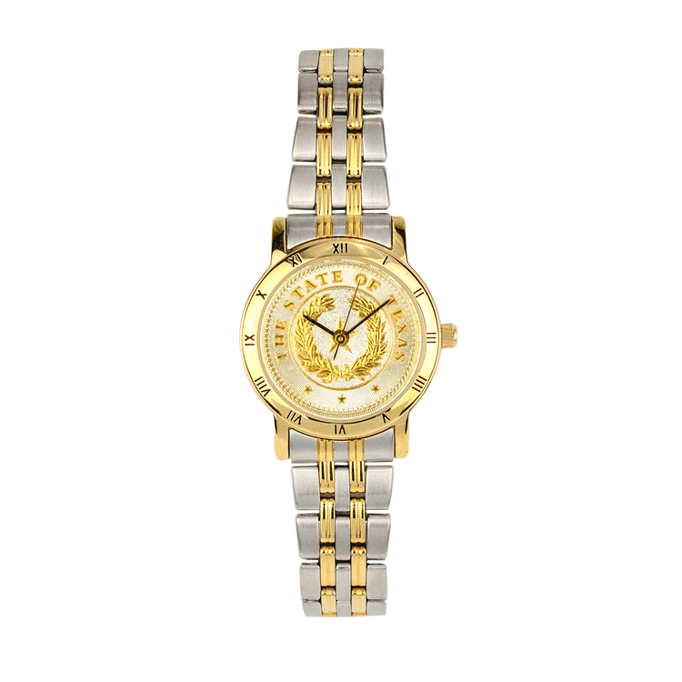 Texas State Seal Duo-Tone Watch - Small