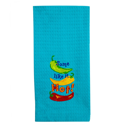 Some Like It Hot Waffle Kitchen Towel