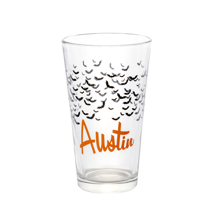 Austin Bat Pint Glass