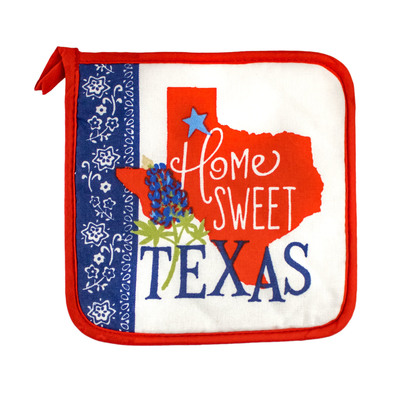 Home Sweet Texas Pot Holder