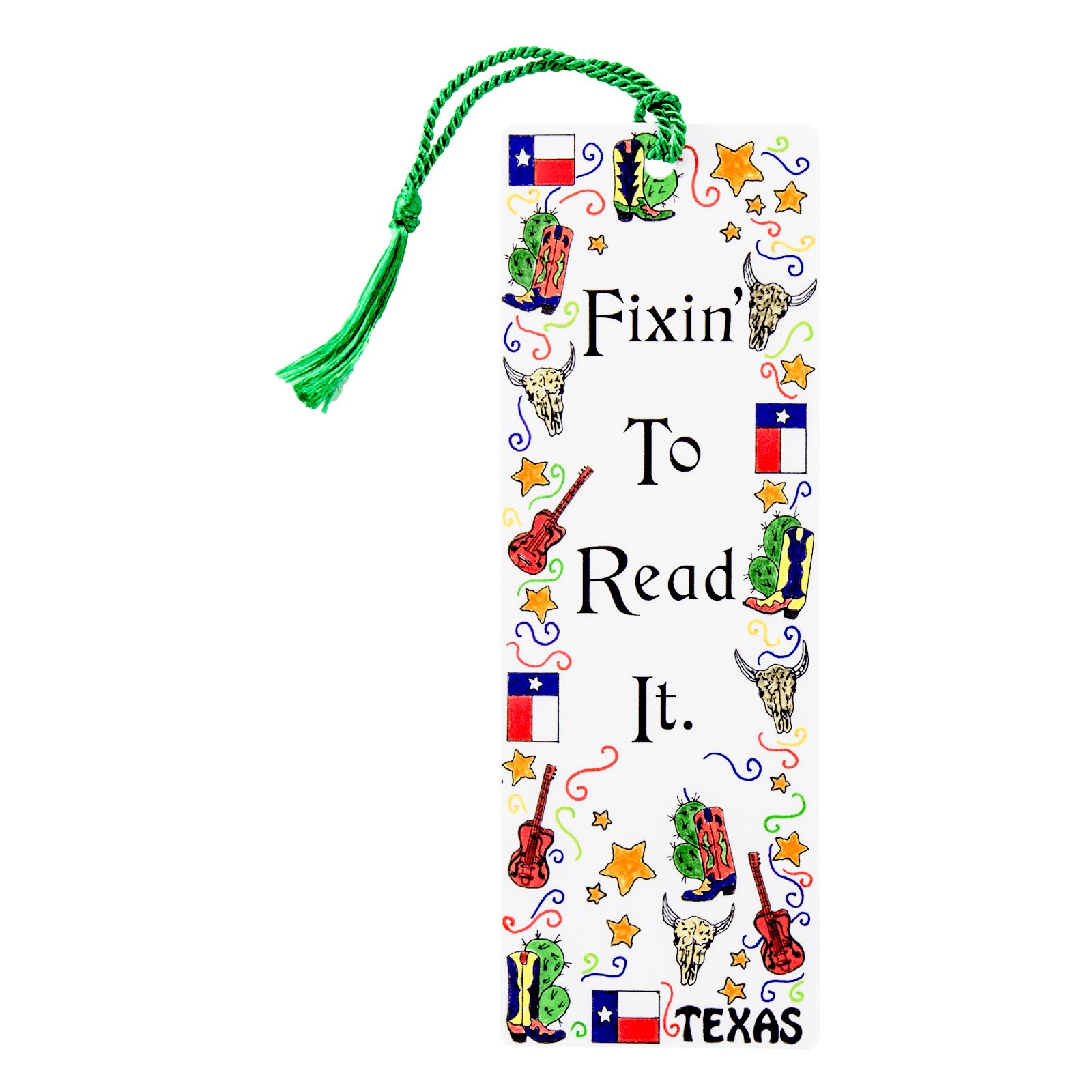 Fixin to Read Book Mark